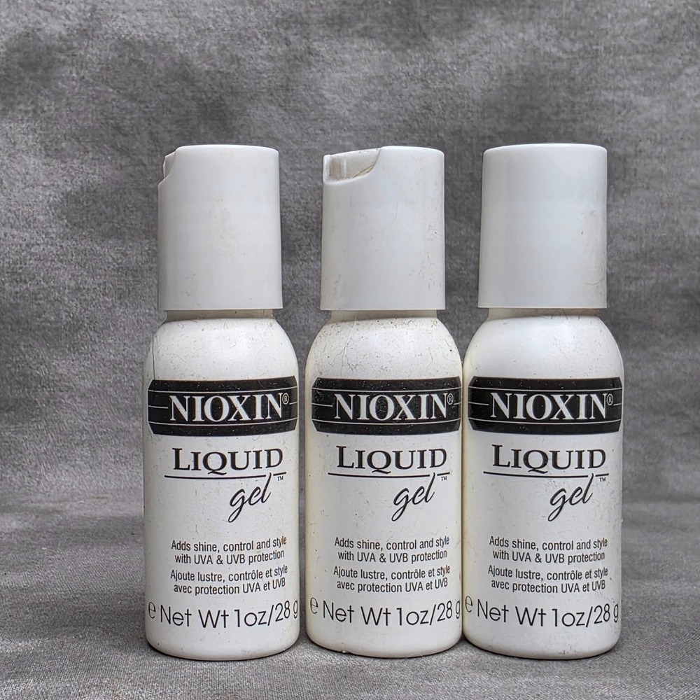 (X3) Nioxin Liquid Gel 1 oz Travel Size